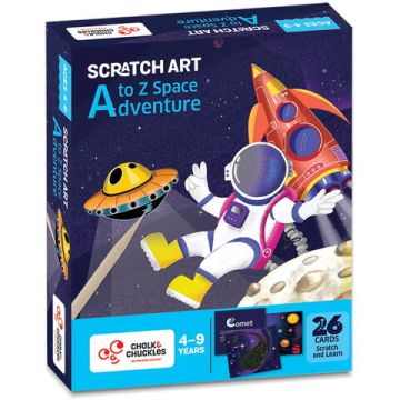Set creativ de razuit - Aventuri in spatiu