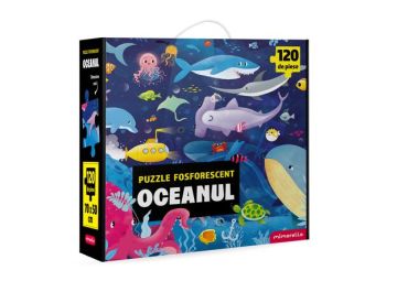 Joc educativ - Puzzle Fosforescent Mimorello - Oceanul - Editura Kreativ