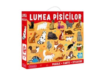 Joc educativ - Puzzle Mimorello - Lumea Pisicilor - Editura Kreativ