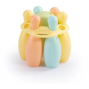 Set de bowling pastel - 6 popice (19 cm)