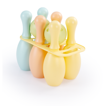 Set de bowling - 6 popice (pastel)