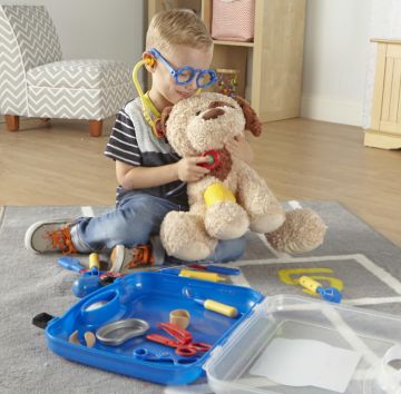 Learning Resources Joc de rol - trusa micului medic