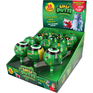Keycraft Spuma de modelat - LOLLIPUTTI - Monstruleti