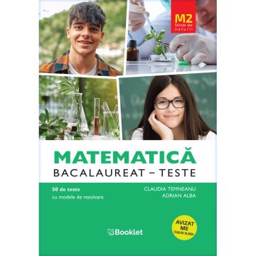 Matematica M2 Tehnologic. Bacalaureat – Teste (Booklet)