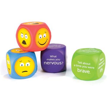 Learning Resources Cuburi pentru conversatii - EMOJI