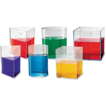 Learning Resources Set recipiente pentru laborator (capacitate 1 l)
