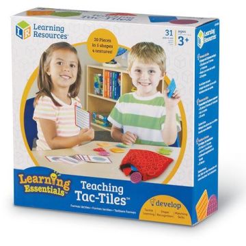 Learning Resources Set tactil - Texturi si forme