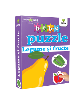 Legume si fructe - Bebe puzzle (Gama)