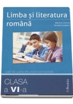 Limba romana, unitati de invatare clasa a VI-a 2017 (Booklet)