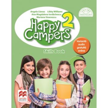 Happy campers. Skills Book. Clasa a II-a (Litera)
