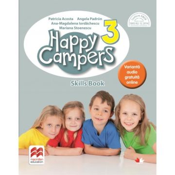 Happy campers. Skills Book. Clasa a III-a (Litera)