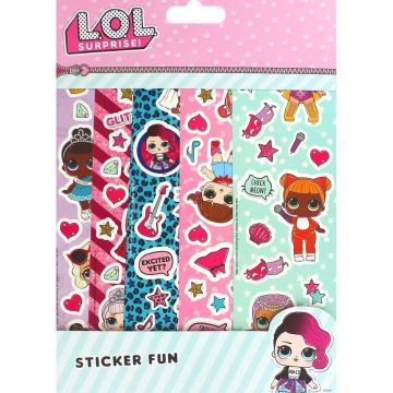 LOL Surprise Sticker Fun, Benzi autocolante (3070/LOLSF-2)