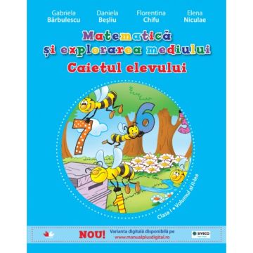Matematică și explorarea mediului. Caietul elevului pentru clasa I (vol. al II-lea) (conține ediție digitală) (Litera)