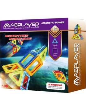 MAGPLAYER Joc de constructie magnetic - 14 piese 