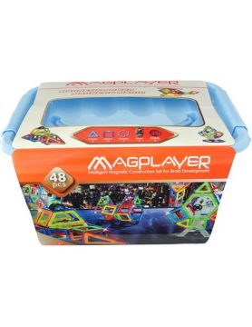 MAGPLAYER Joc de constructie magnetic - 48 piese 