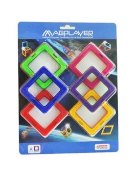 MAGPLAYER Joc de constructie magnetic - 6 piese