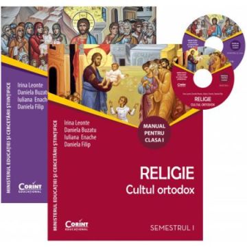 MANUAL CLASA I - RELIGIE CULTUL ORTODOX. CD - 2 VOLUME