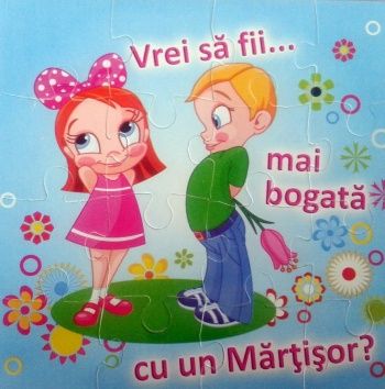 Martisor Puzzle Copii