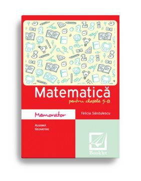 Memorator de matematica - clasele V-VIII (Booklet)