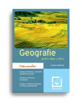Memorator de geografie pentru clasa a XII-a (Booklet)