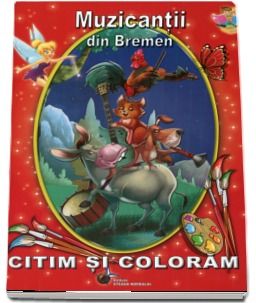 Muzicantii din bremen. Citim si coloram ( Steaua Nordului)