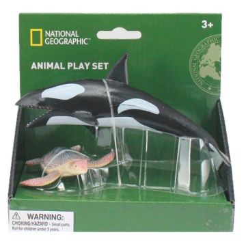 National Geographic Set 2 figurine - Balena si Broasca Testoasa