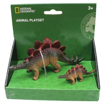 National Geographic Set 2 figurine - Stegosaurus