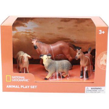 National Geographic Set 4 figurine - Animalute de la ferma