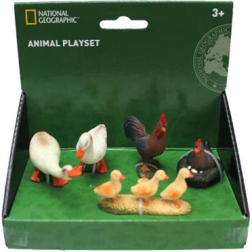 National Geographic Set 5 figurine - Pasari de la ferma