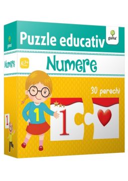 Puzzle educativ - Numere