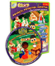 PitiClic Povesti, povestiri, amintiri- Ion Creanga Interactiv (CD-ROM) 3-7 ani