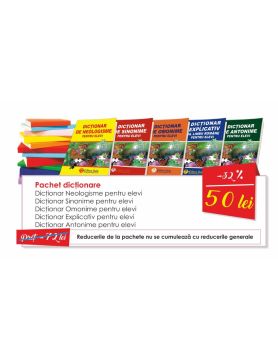 Set dictionare - Neologisme, Sinonime, Omonime, Explicativ al limbii romane, Antonime