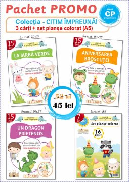 Pachet promotional Colectia Citim impreuna clasa pregatitoare (Elicart)