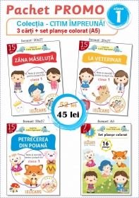 Pachet promotional Colectia Citim impreuna clasa 1 (Elicart)