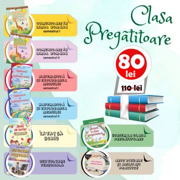 Pachet special Clasa pregatitoare Sem I + Sem II