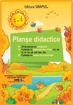 Planse didactice - Ortograme, grupuri de litere, semne de punctuatie (Sinapsis)
