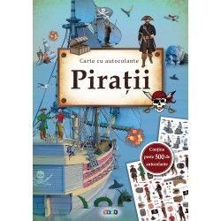 PIRATII. Carte cu autocolante (Prut)