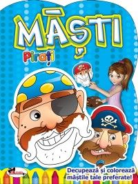 Pirati - carte de decupat si colorat
