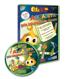 PitiClic  - Alfabetul prin integrame cu desene (CD-ROM) 3-7 ani