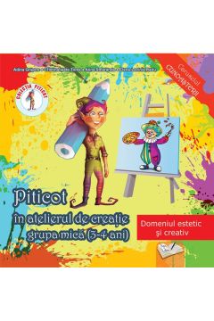 Piticot in atelierul de creatie 3-4 ani (Ars Libri)