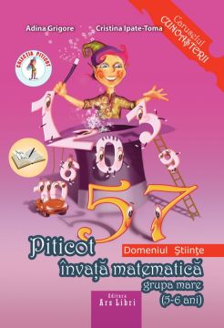 Piticot invata matematica 5-6 ani (Ars Libri)