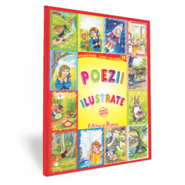 Poezii ilustrate - Vol II -Primavara - Vara A4 -Set planse