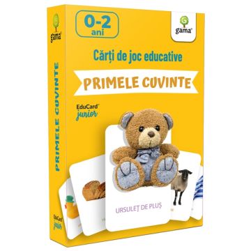 Primele cuvinte - Carti de joc educative