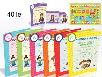 Prin lumea povestilor Setul educativ pentru grupa mijlocie (4-5 ani)