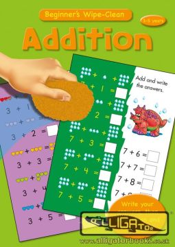 Addition, Beginners Maths Wipe Clean Books, Scrie si sterge! Adunarea (3-5 ani) (367/BMWC1-1)
