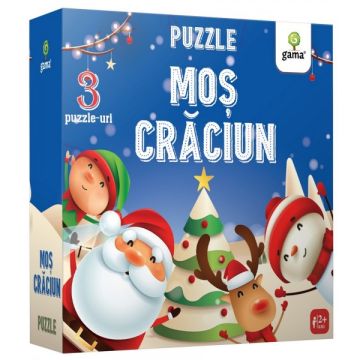 Mos Craciun- PUZZLE EDUCATIV (GAMA)