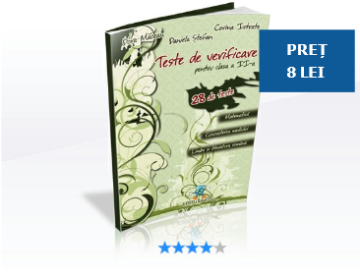 Teste de verificare clasa a II-a