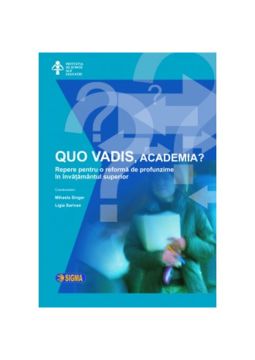 Quo Vadis, academia