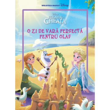 Regatul de gheață. O zi de vară perfectă pentru Olaf. Carte gigant (grupa mijlocie) (Litera)
