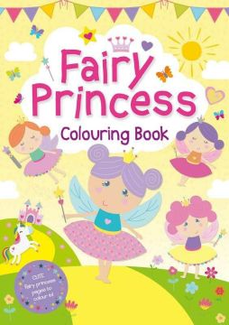 Fairy Princess Colouring Book, Carte de colorat cu zane (3129/PRCB)